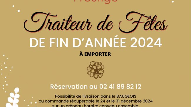 Traiteur fêtes 2024 Baugé Traiteur fêtes 2024 Baugé